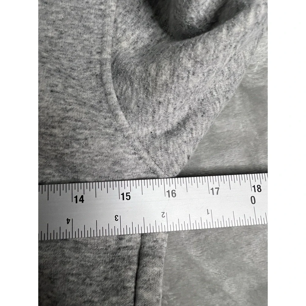 The North Face Girls Jacket Medium (10) Gray Full Zip Cropped Fleece